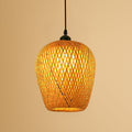 Suspension en bambou rotin naturel - Arya