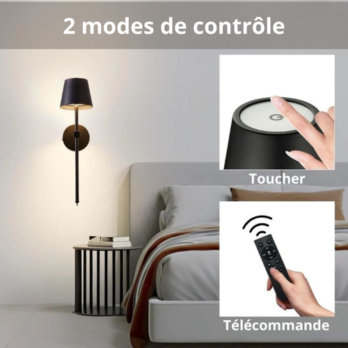Applique murale LED sans fil - Sobre (Set de 2)