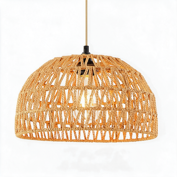 Suspension en rotin naturel - Jasmin