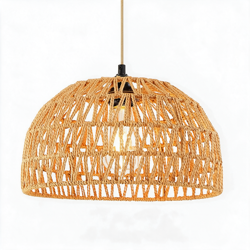 Suspension en rotin naturel - Jasmin