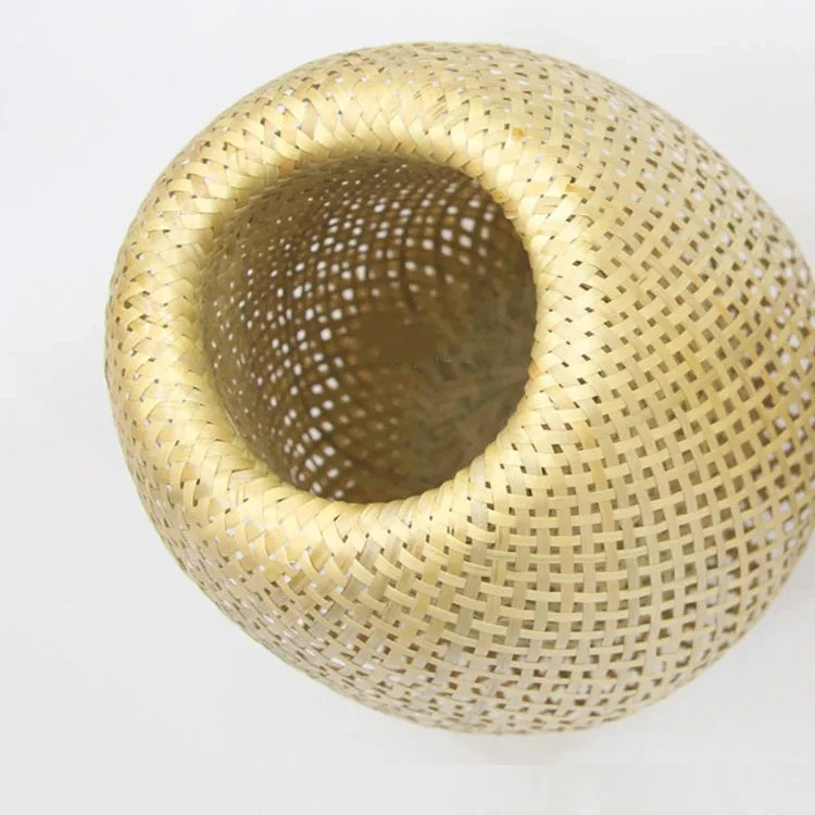 Suspension en bambou rotin naturel - Arya