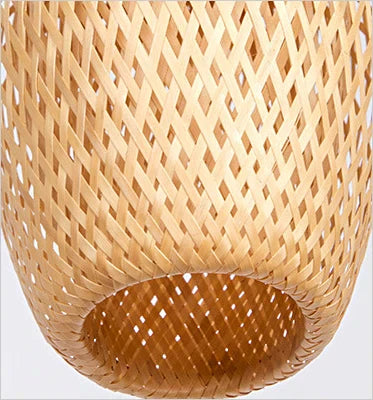 Suspension en bambou rotin naturel - Vega