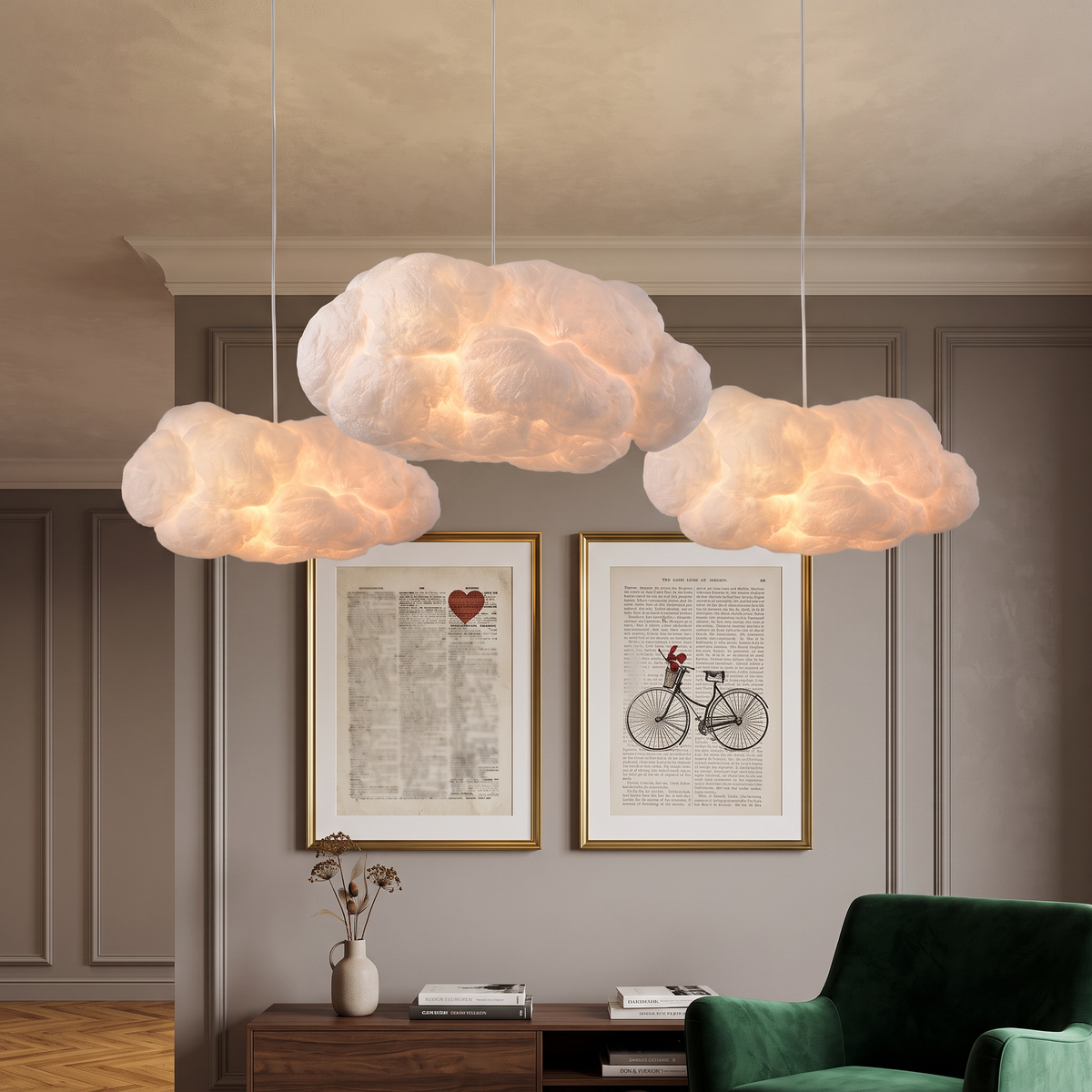 Suspension Design en Nuage - Cloudy