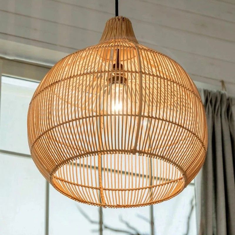 Suspension en bambou naturel - Elora