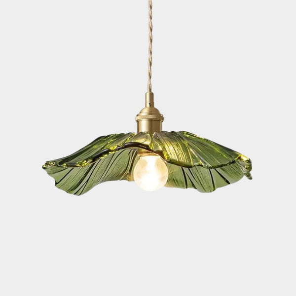Suspension en verre en forme de fleur - Magnolia