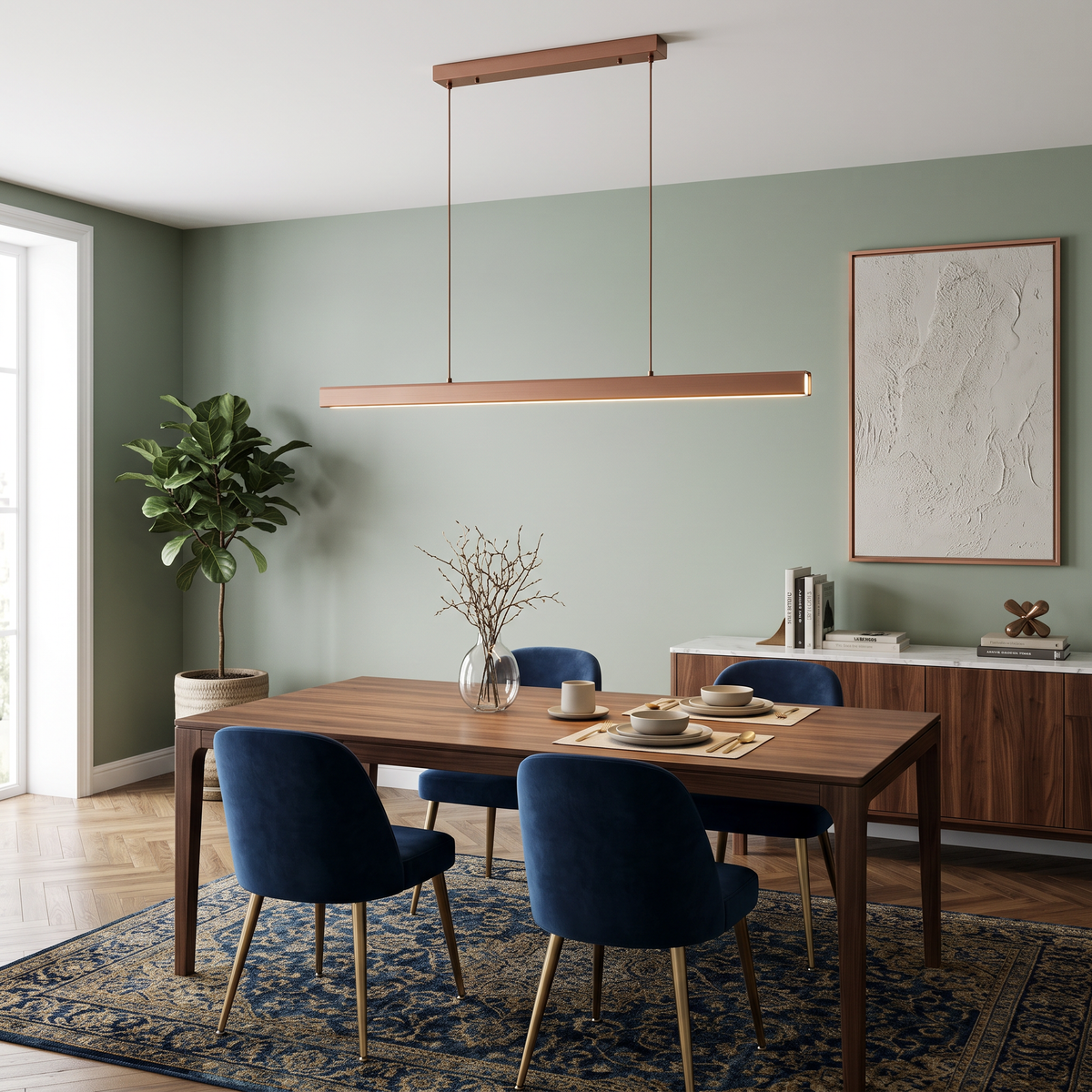 Suspension Moderne LED en Métal - Imis