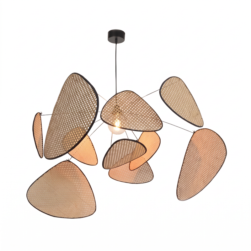 Suspension rotin - Lila