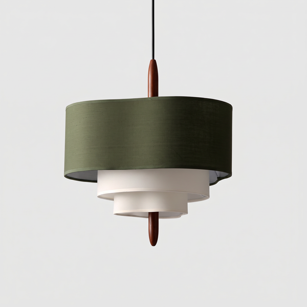 Suspension Tissu Moderne - Azalée